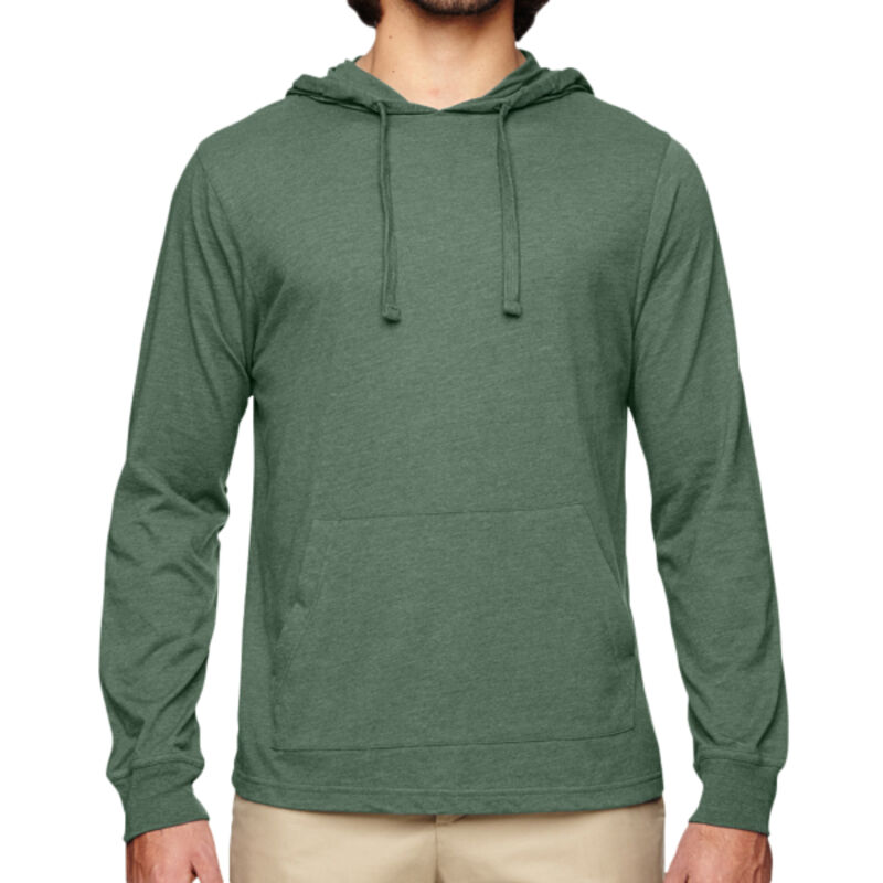 Unisex 4.25 oz. Blended Eco Jersey Pullover Hoodie Thumbnail