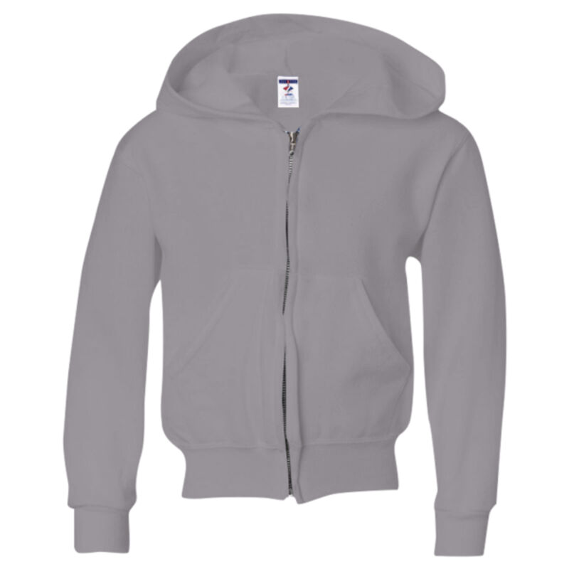 NuBlend Youth Full-Zip Hooded Sweatshirt Thumbnail