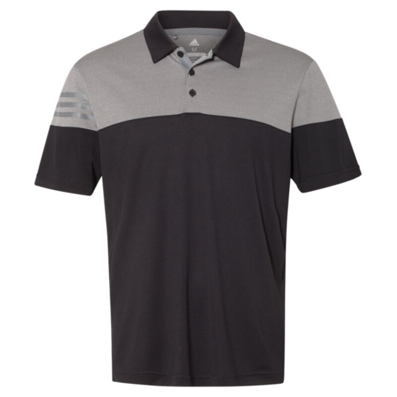 Heather 3-Stripes Block Sport Shirt Thumbnail