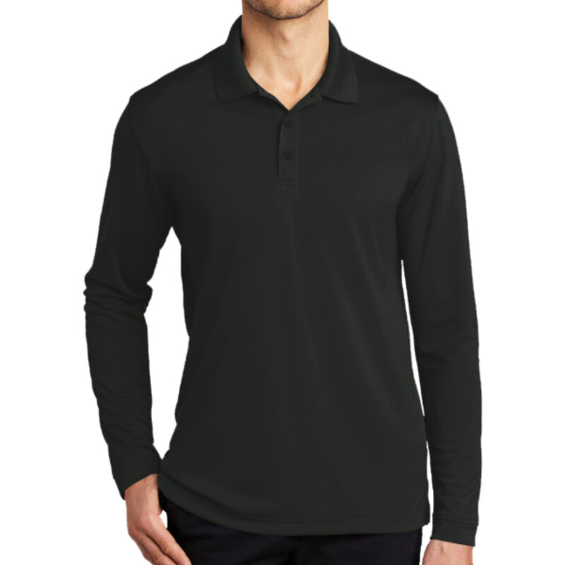 ® Dry Zone ® UV Micro Mesh Long Sleeve Polo Thumbnail