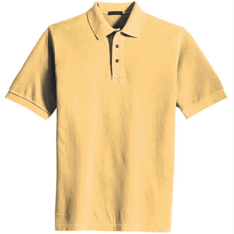 Heavyweight Cotton Pique Polo Thumbnail