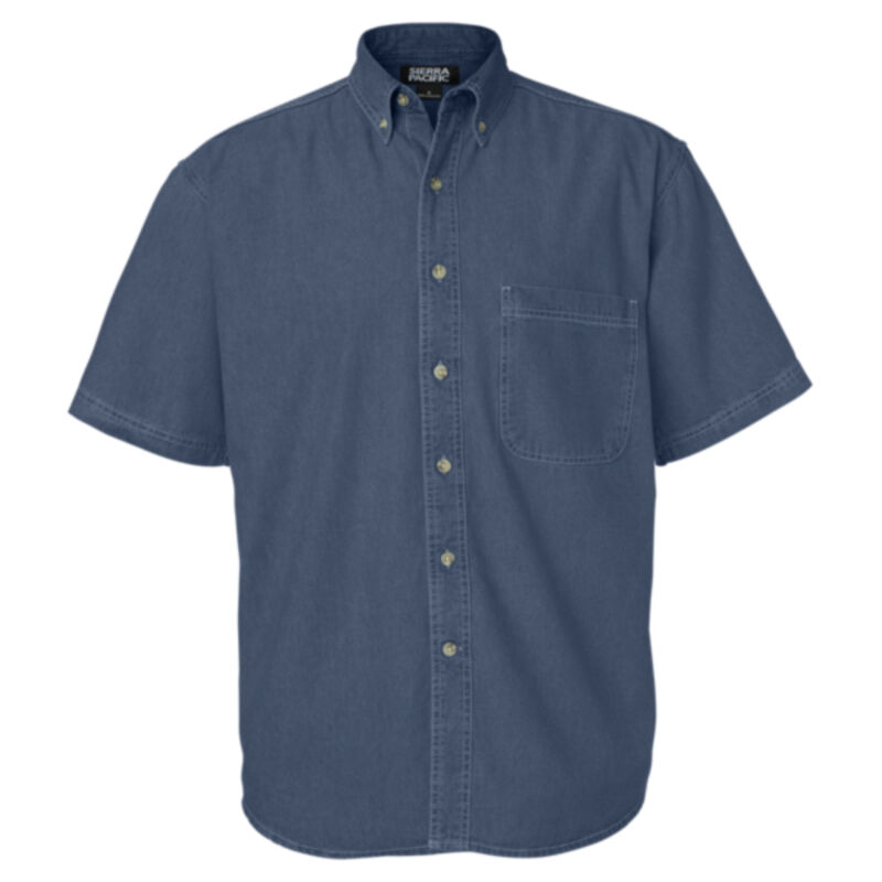 Short Sleeve Denim Tall Sizes Thumbnail