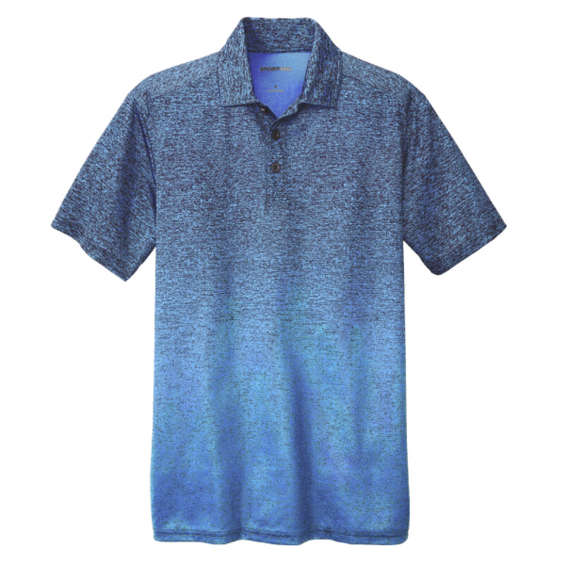 ® Ombre Heather Polo Thumbnail