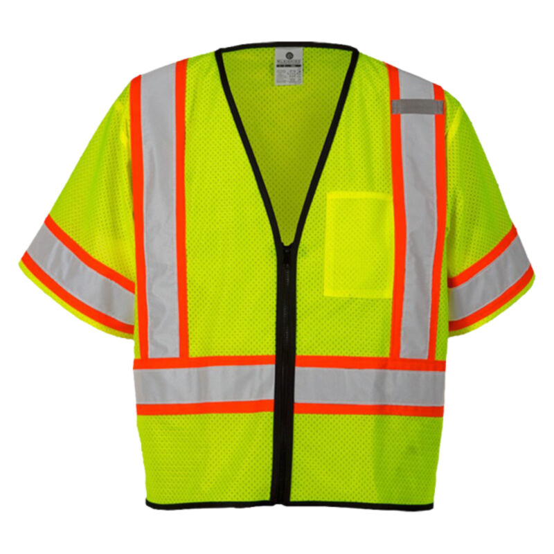 Economy Single Pocket Contrasting Mesh Vest Thumbnail